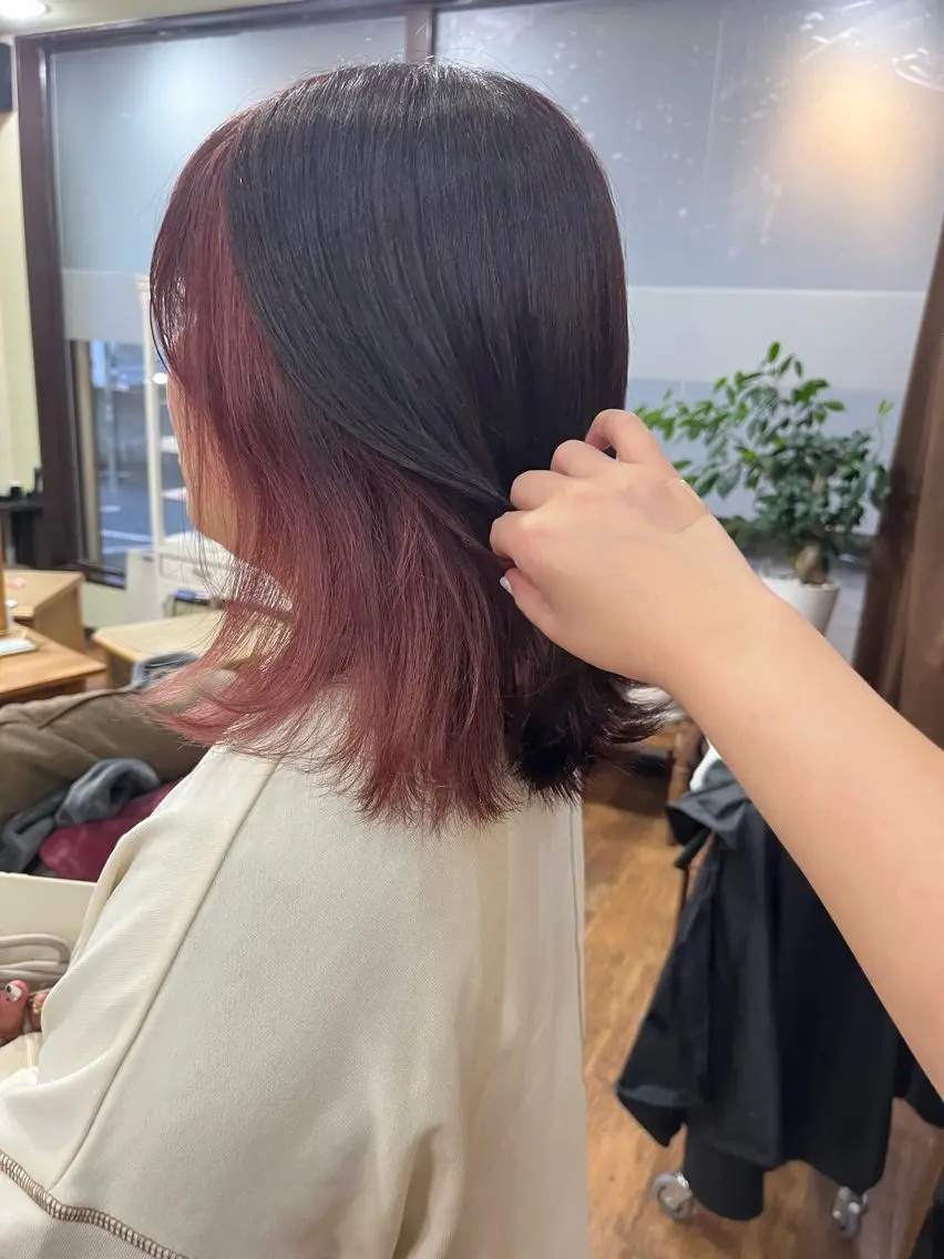セミロング 立野 希沙のヘアスタイル