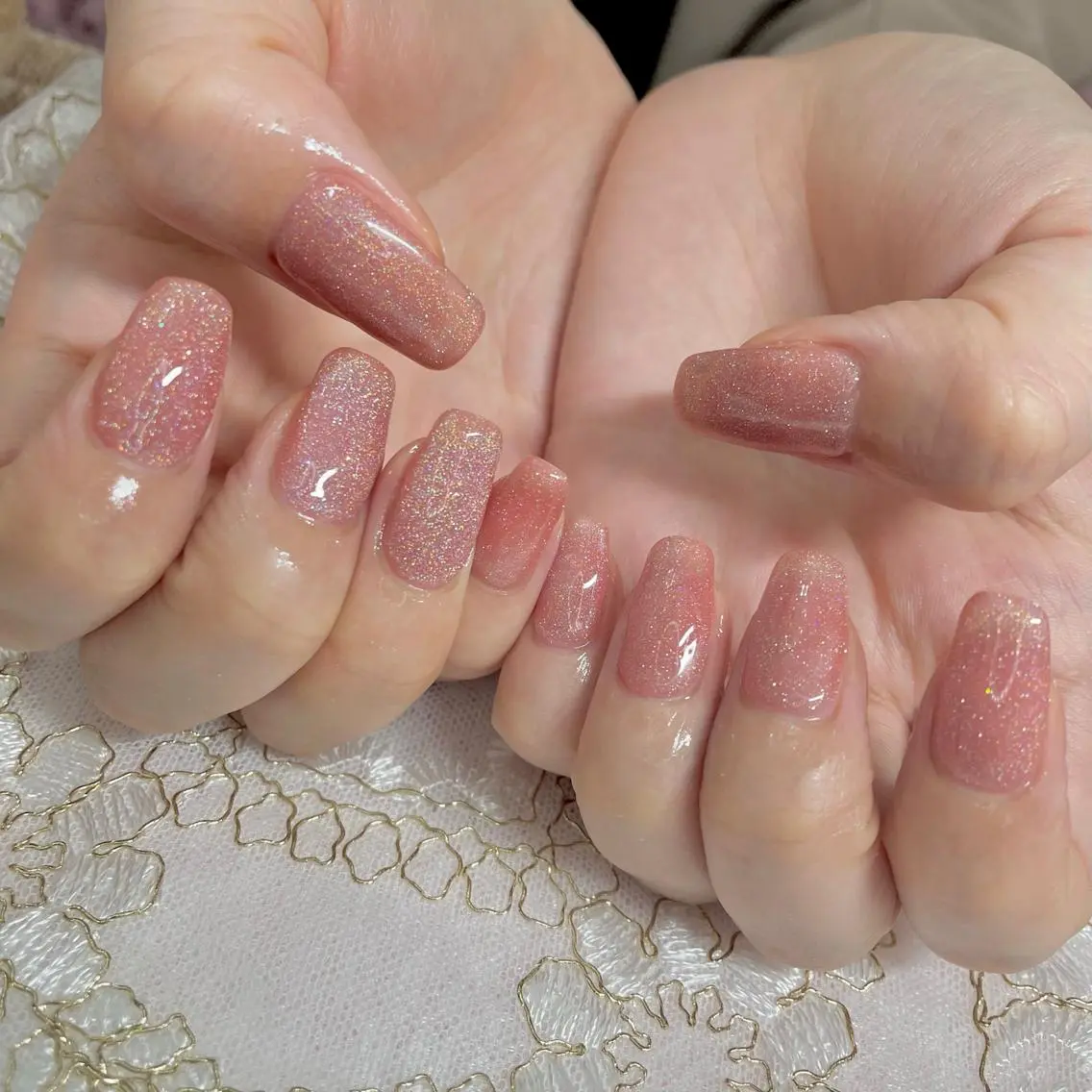 ネイル アートネイル オーロラネイル フラッシュネイル ジェルネイル マグネットネイル J terrace Nailのネイルデザイン