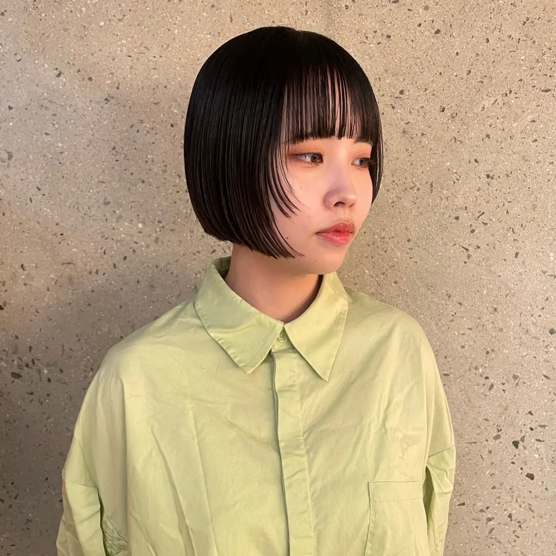 ショート ボブ 平尾/薬院*北谷治子 *艶髪レイヤーカットのヘアスタイル