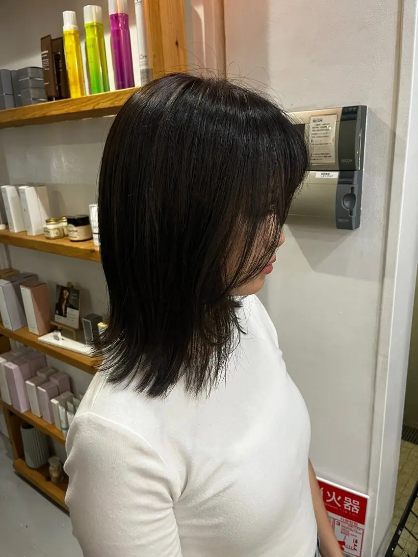 ミディアム カラー 透明感カラー ヘアカラー 🎀Yamasaki Yui🎀のヘアスタイル