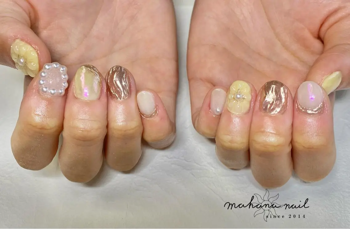 ネイル 持ち込み mahana nailのネイルデザイン