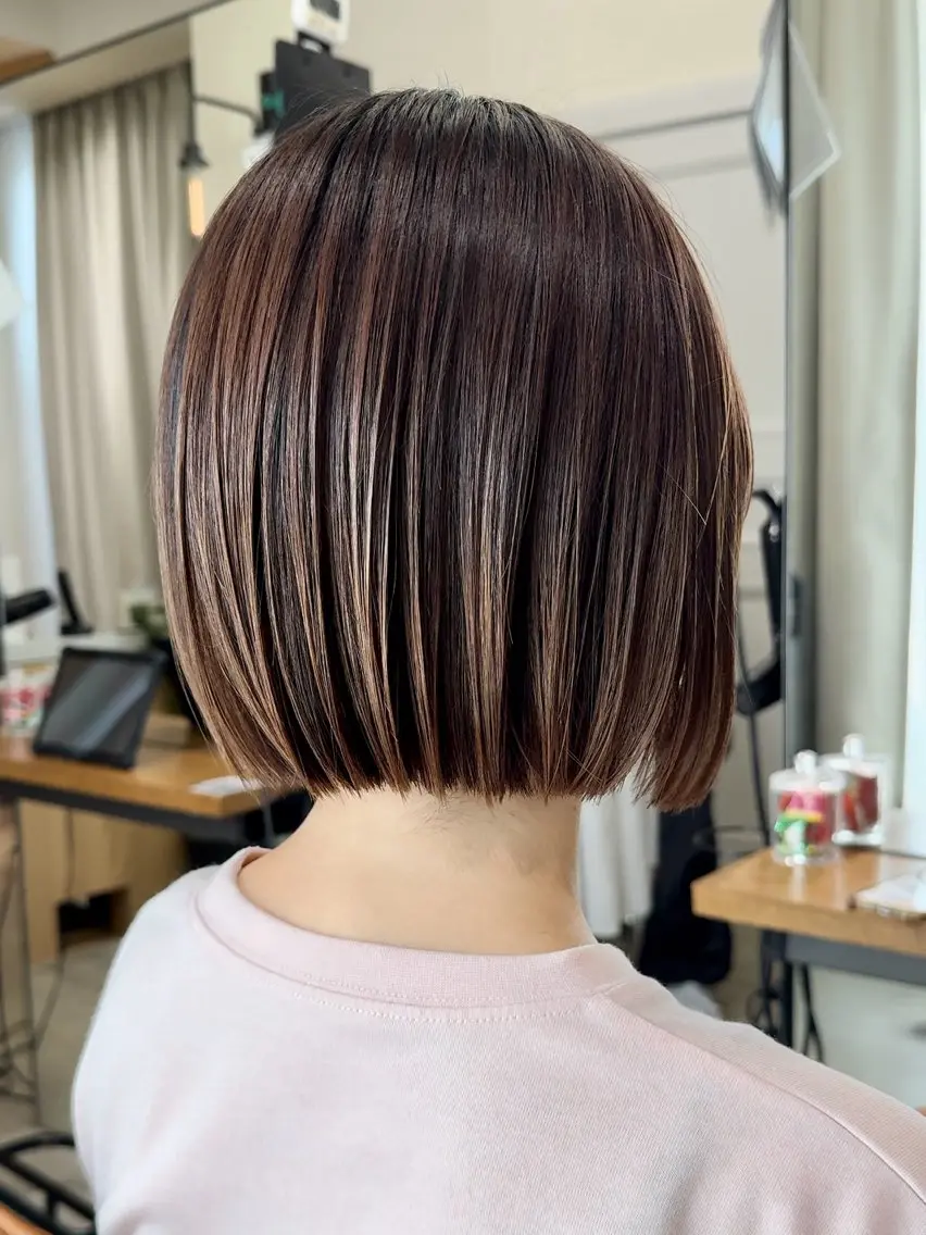 ミディアム カラー パーマ ヘアアレンジ 縮毛矯正 トリートメント 美髪矯正/髪質改善 カラー✨️Velのヘアスタイル