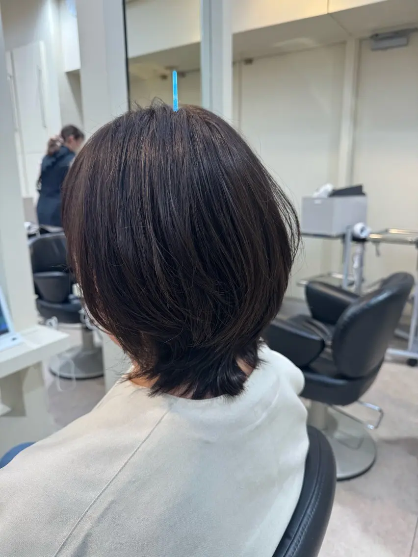 ミディアム カラー 田村 大輔のヘアスタイル
