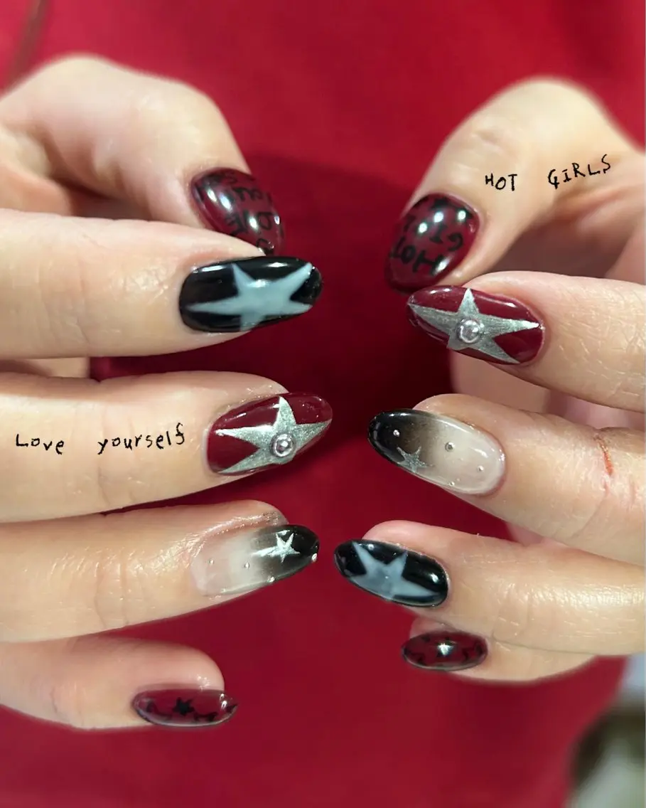 ネイル ハンドネイル フットネイル ASA nail / アート☀︎ニュアンスのネイルデザイン