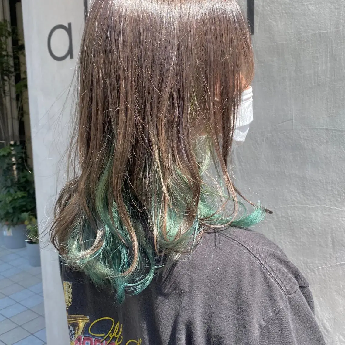 セミロング カラー インナーカラー アルター市川 いづみのヘアスタイル