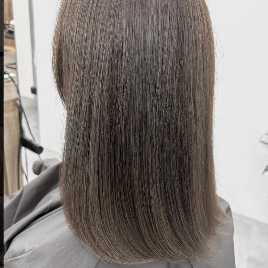 ミディアム カラー 透明感カラー HARUKA 🤍のヘアスタイル