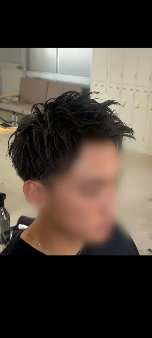 メンズ スパイキーショート カット elk まな🐈⬛🎀のヘアスタイル