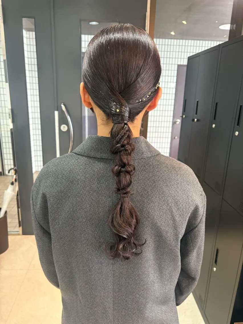 ロング ヘアセット SHICUNE /ミホのヘアスタイル