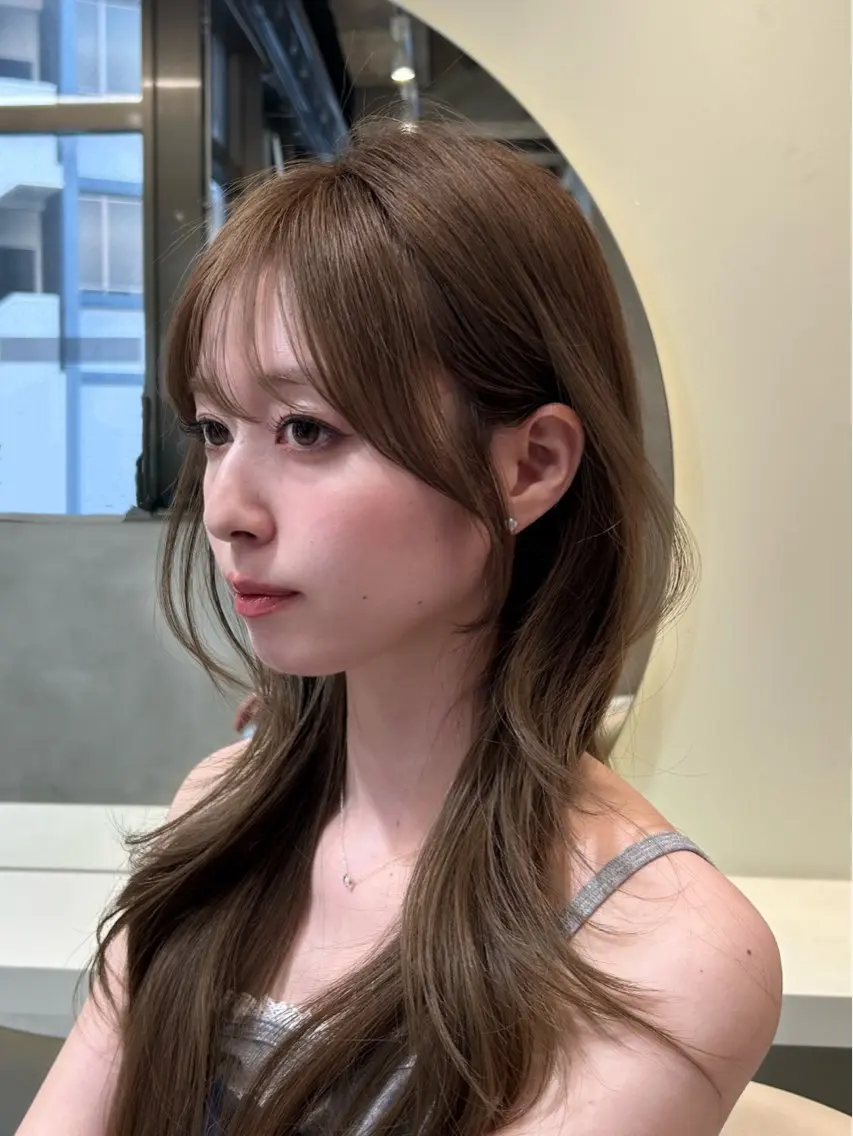 セミロング カット トリートメント 大宮韓国ハッシュ🪽 GLROWseriのヘアスタイル