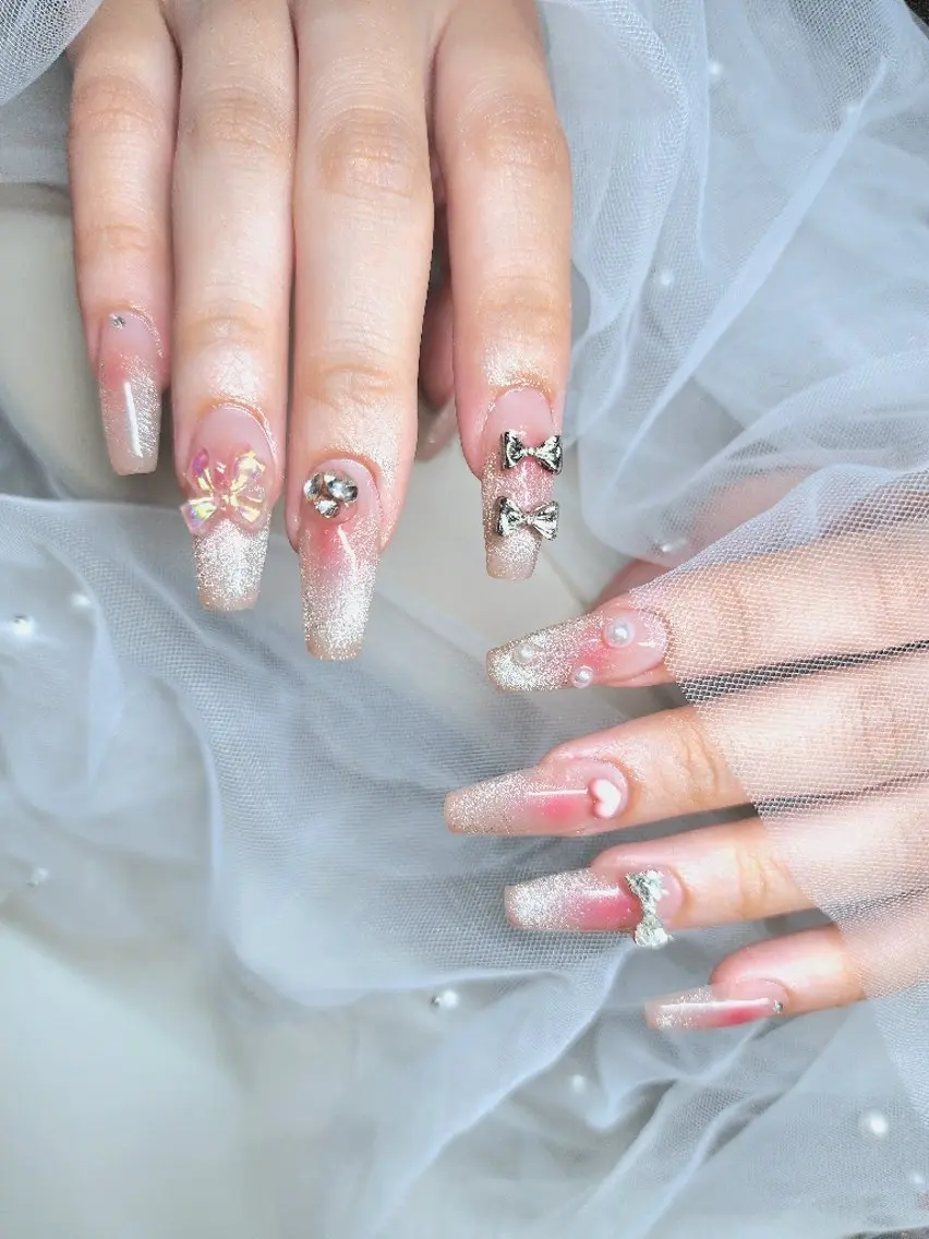ネイル ハンドネイル eightyfour nail💚白石のネイルデザイン