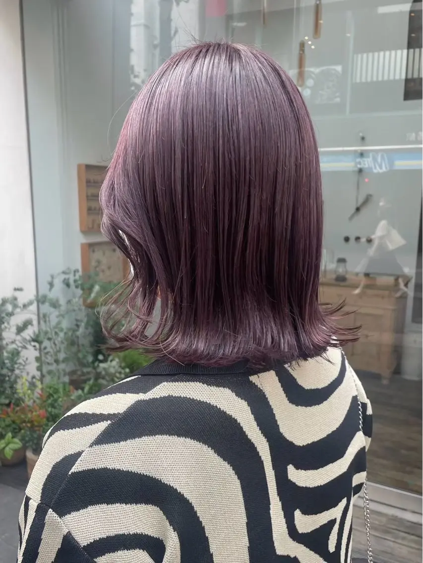 ミディアム ヘアカラー Nidee💫 あいのヘアスタイル