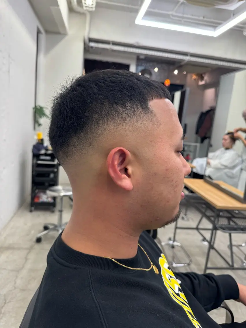 ショート メンズ フェードカット メンズショート スキンフェード ショートヘア カット トリートメント 💈メンズ特化💈 TASUKUのヘアスタイル