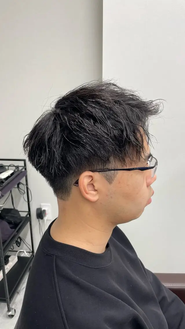 ショート パーマ メンズ メンズ特化AMITY SHINGOのヘアスタイル