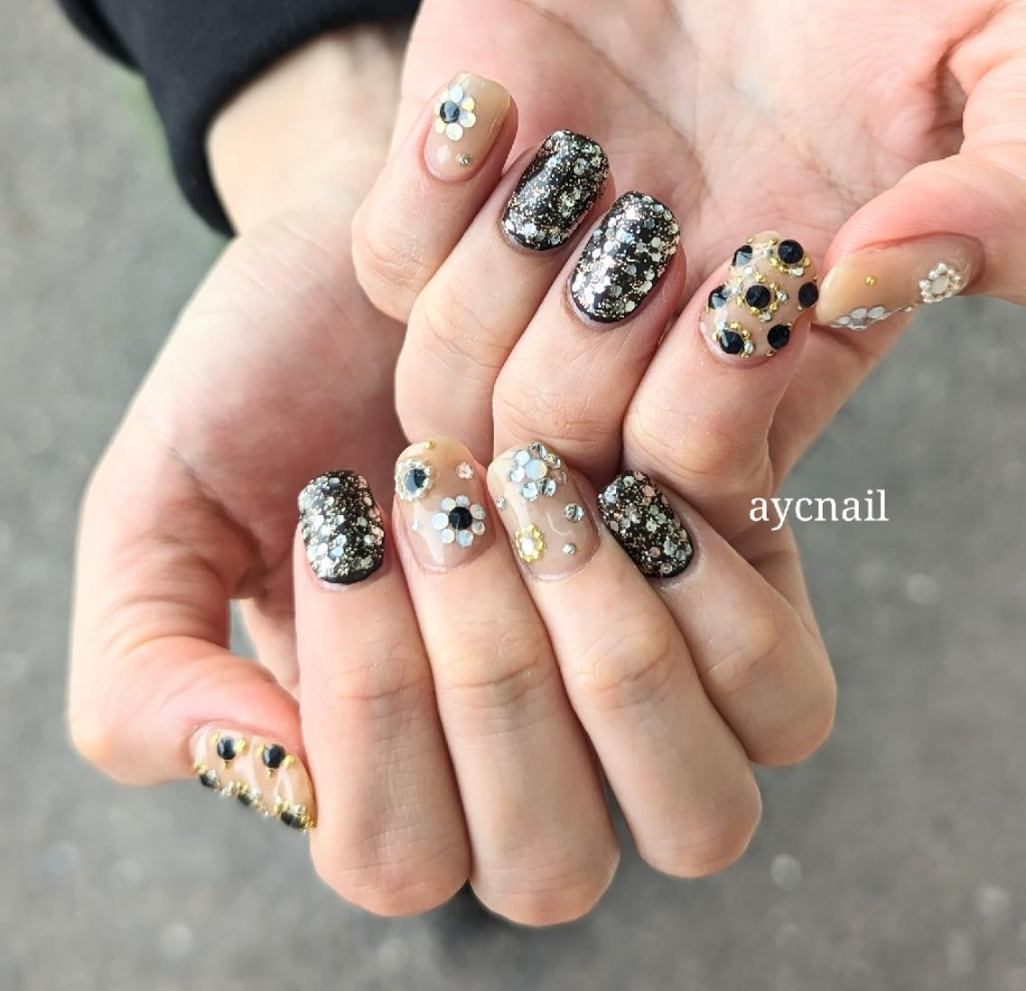 ネイル 韓国ネイル ハンドネイル 推しネイル | 　aycnailのネイルデザイン