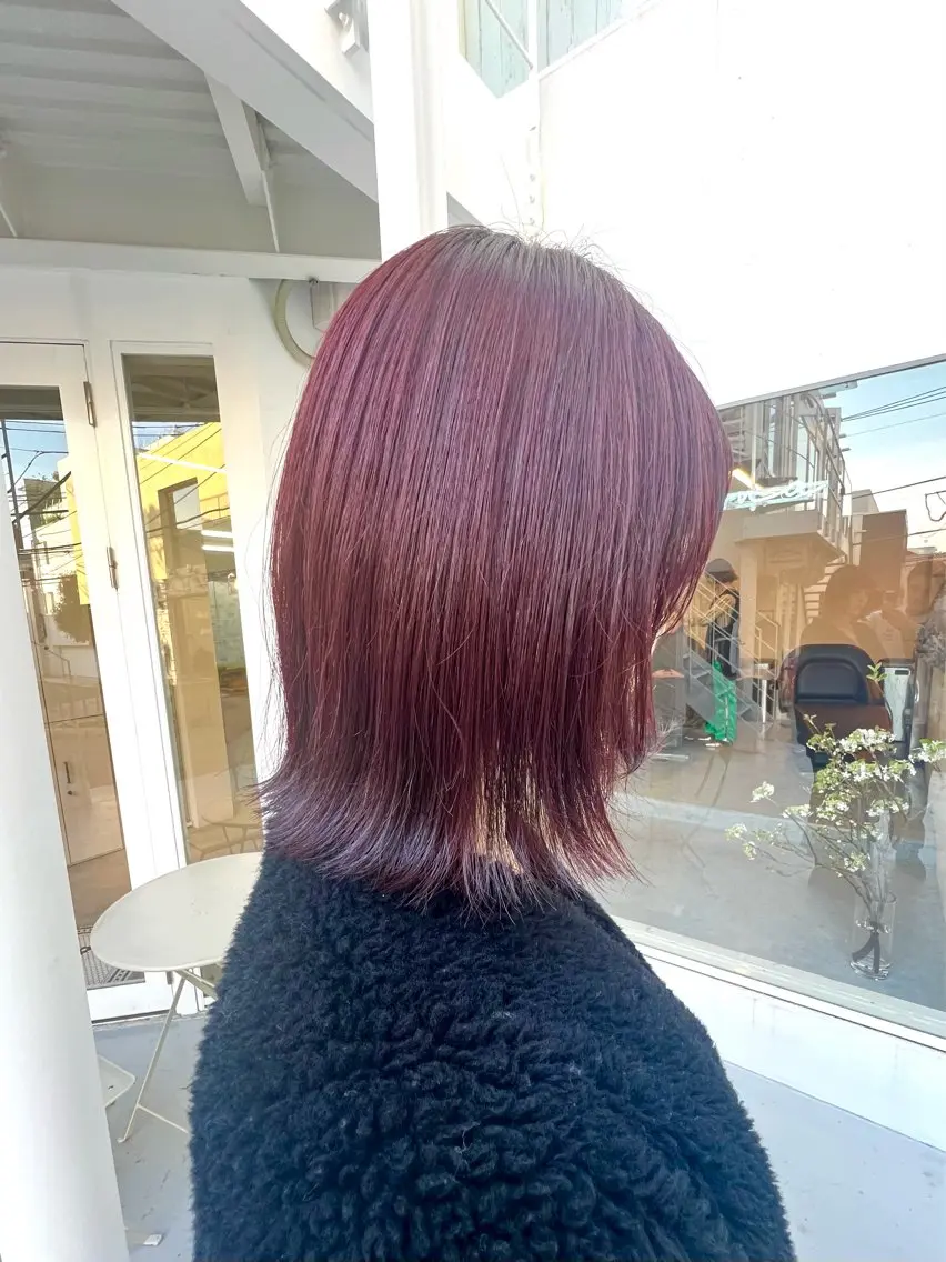 【学割53%off!!】透明感ケアカラー✨3stepシルクトリートメント［初回​〜​3回目の方］の写真