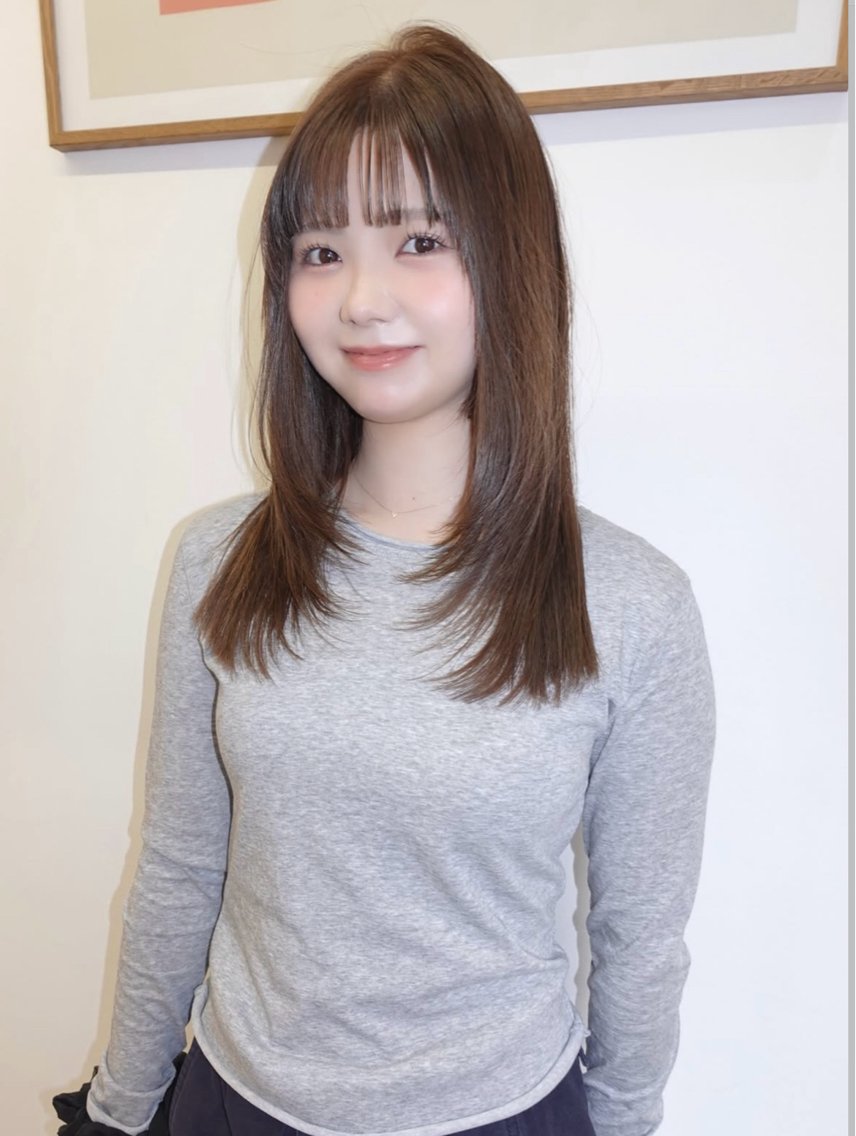 ロング カラー ヘアカラー トリートメント haruno/立川/ モデル募集中🥕のヘアスタイル