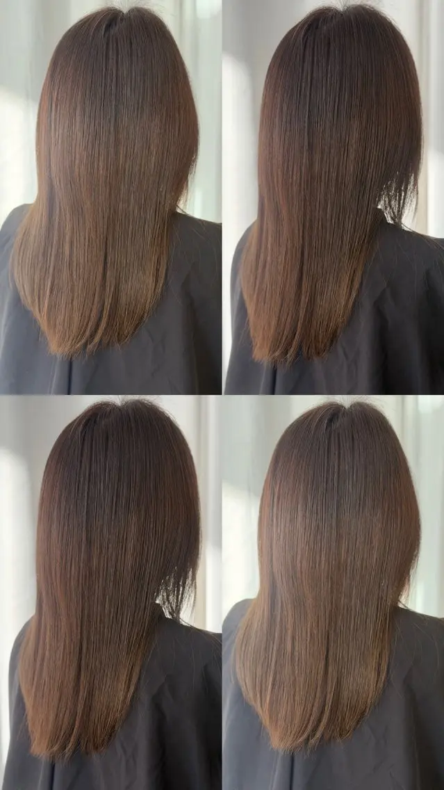セミロング トリートメント ヘアカラー トリートメント 髪質改善🪽 森川☜⁠ ☜⁠ のヘアスタイル