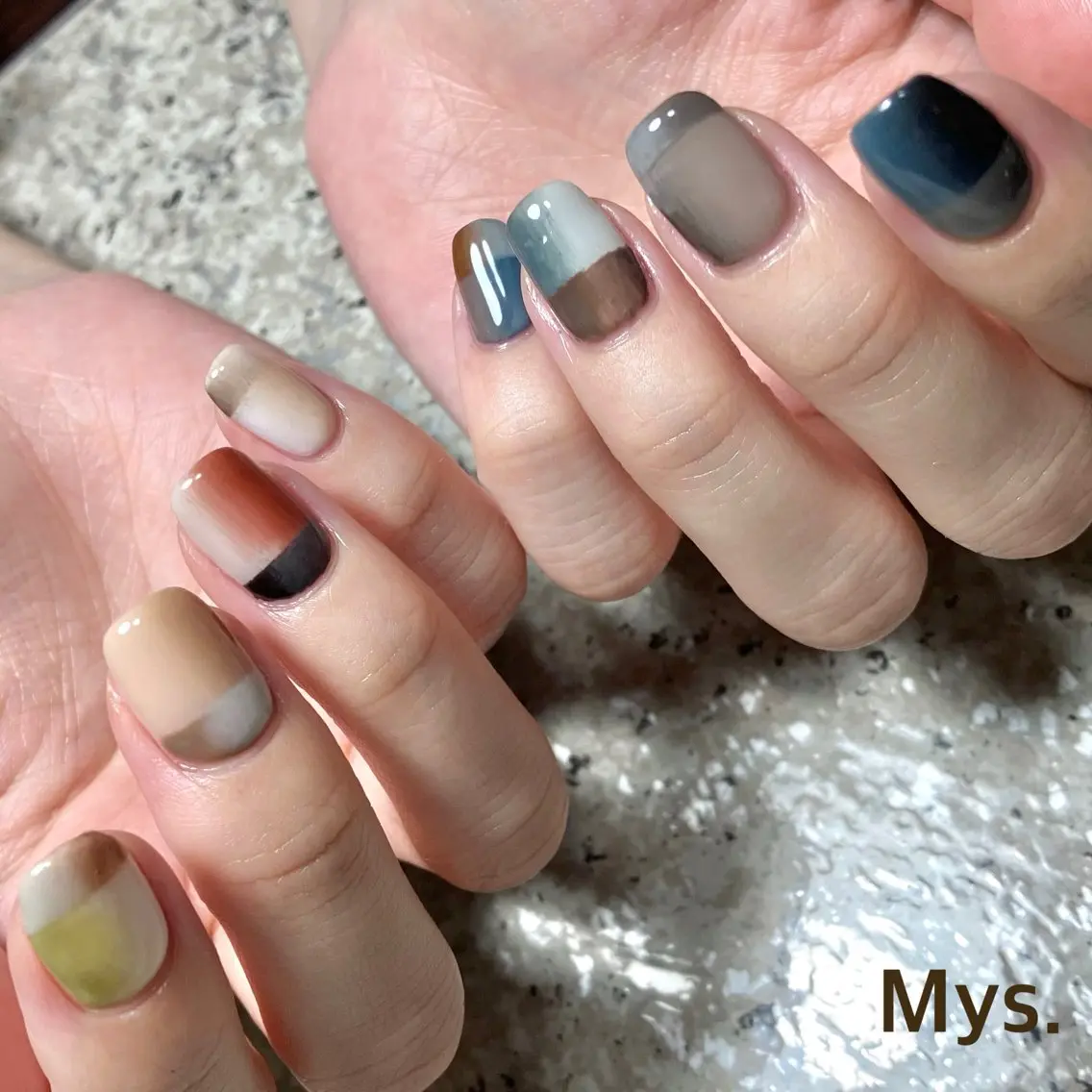 ネイル ハンドネイル Mys. 三上紗紀のネイルデザイン