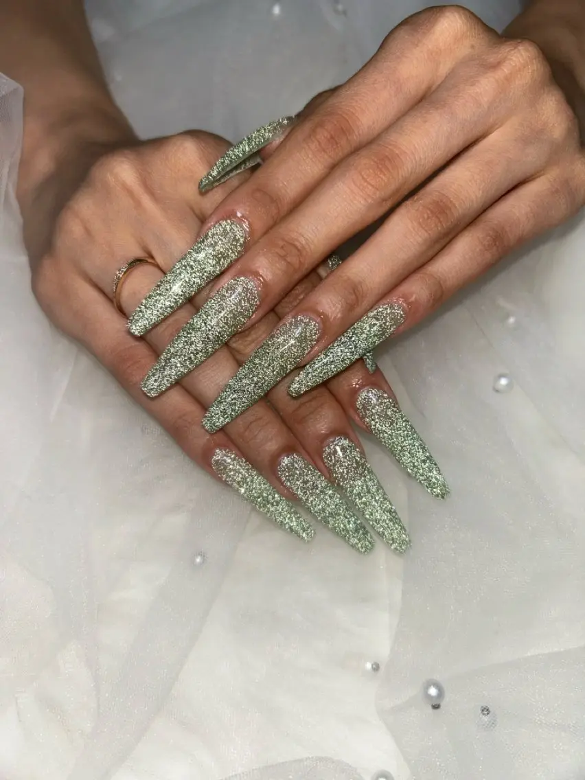 ネイル フラッシュネイル ワンカラーネイル nail salon Lilynのネイルデザイン
