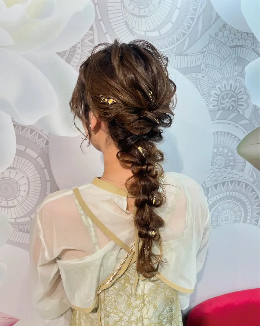 ヘアアレンジ 佐野 優美子のヘアスタイル