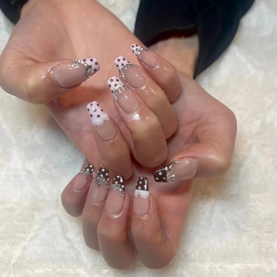 ネイル ハンドネイル 韓国🩶Y2Kネイル 💫くれはのネイルデザイン