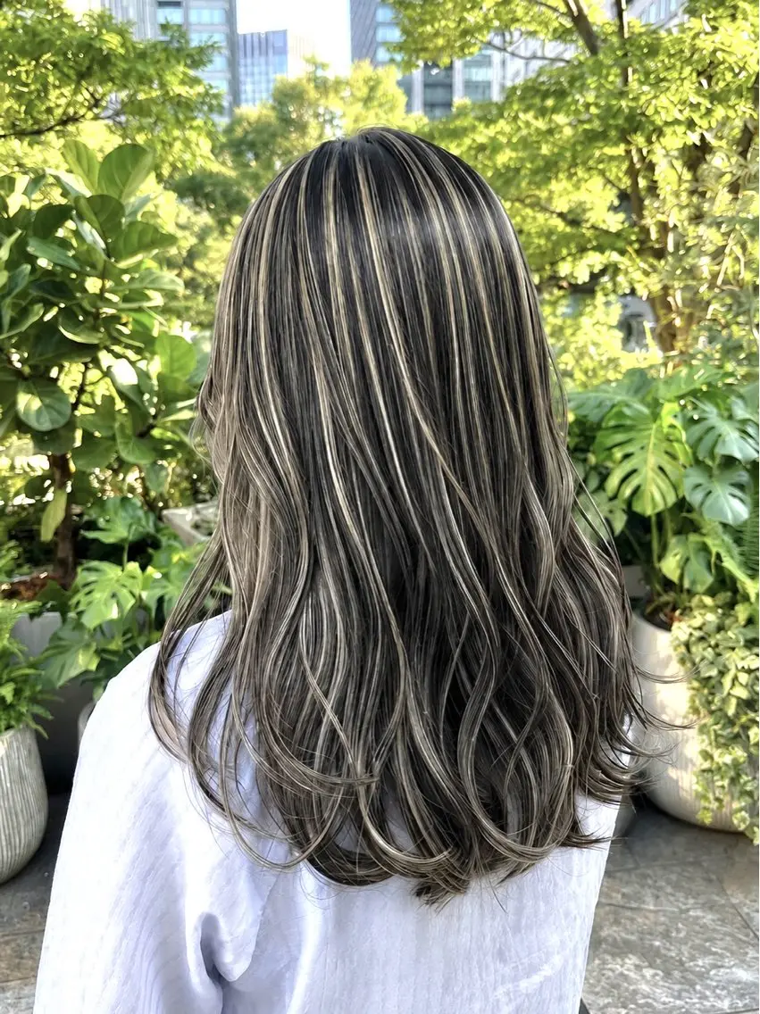 セミロング カット ヘアカラー トリートメント ヘッドスパ 海外Style🌱 KOHEIのヘアスタイル