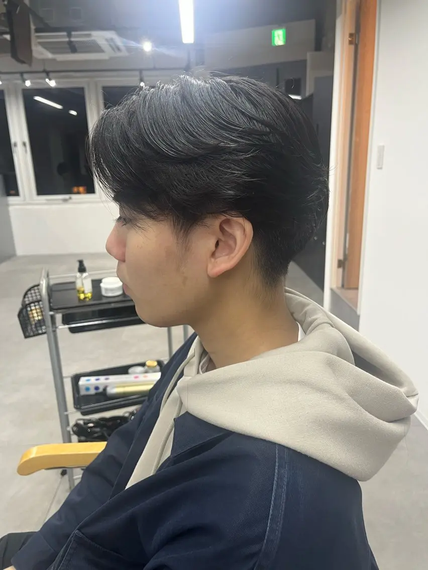 パーマ YUJIN ツイスパ波巻き🔥のヘアスタイル