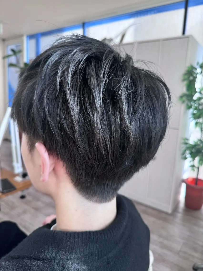 ショート メンズ ビジネス 刈り上げ ショートヘア カット ヘッドスパ 新越谷noble店長 松本拓也▶◀*.のヘアスタイル