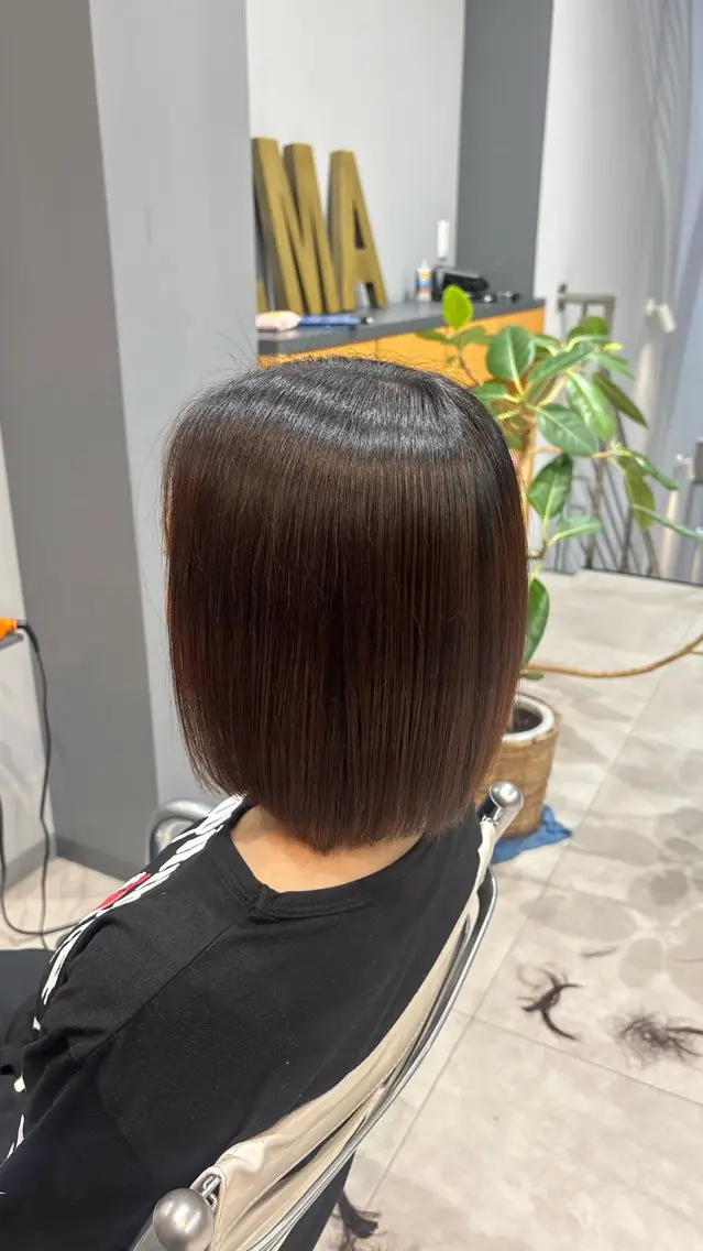 ショート 加賀 心花のヘアスタイル