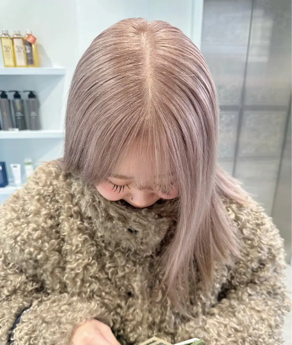 ミディアム 上品モテハイトーン chiakiのヘアスタイル