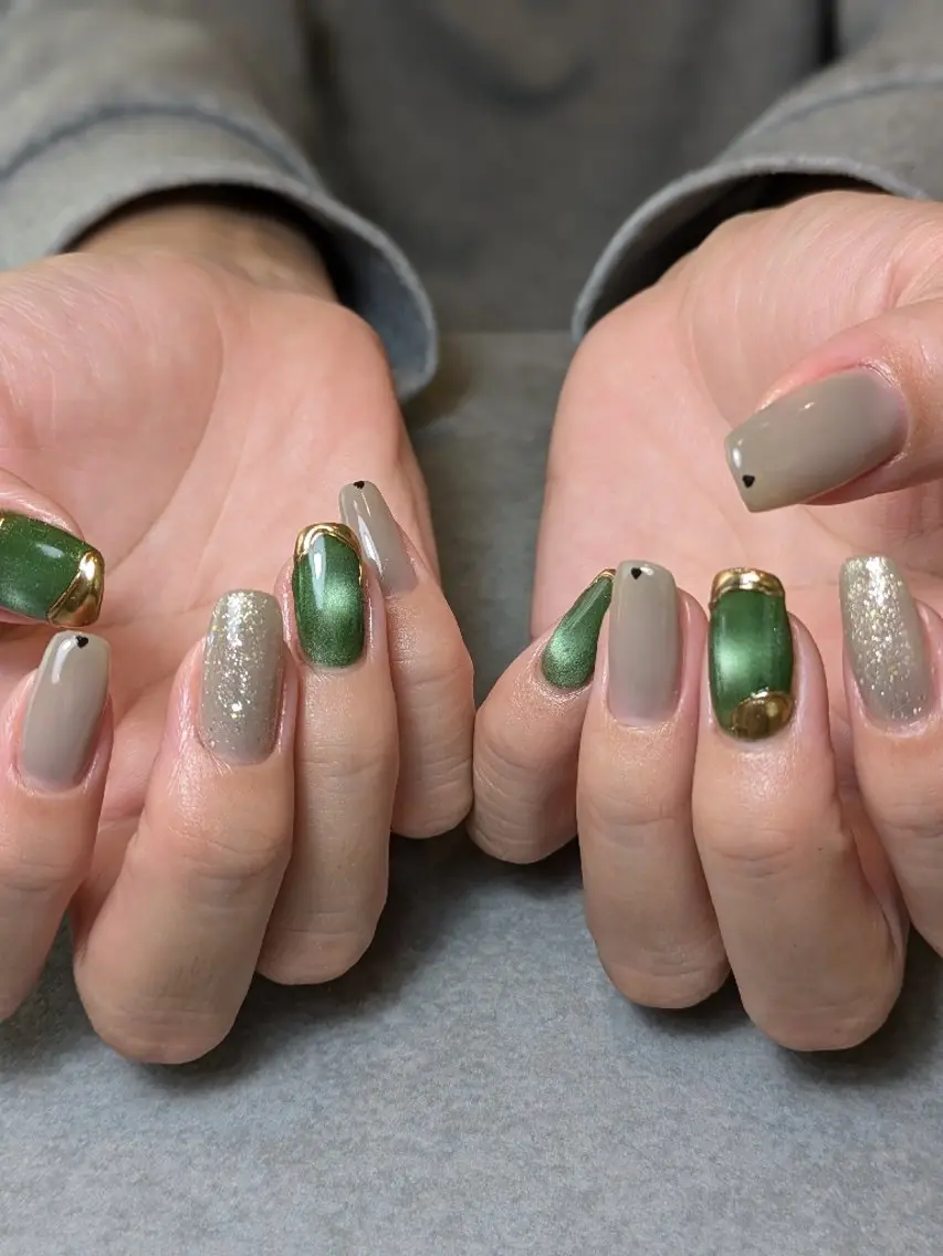 ネイル ハート ハンドネイル UFU. nailのネイルデザイン