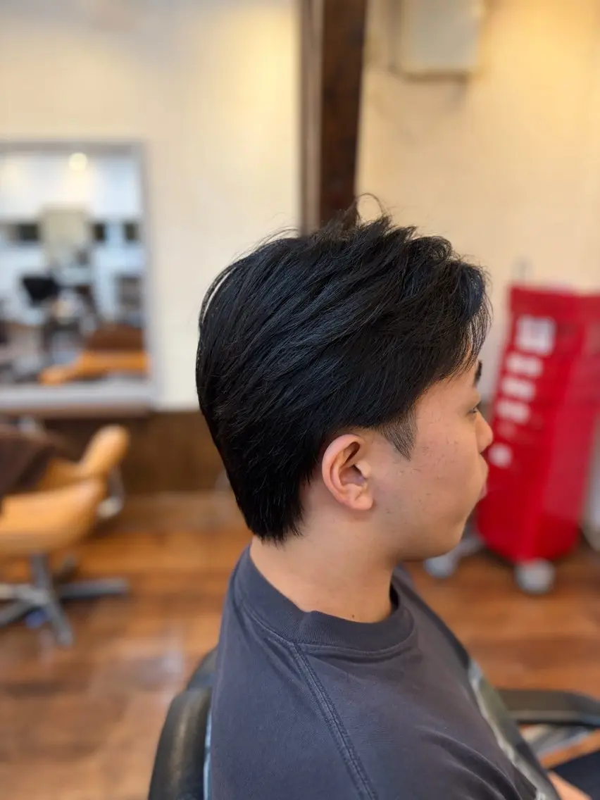 メンズ カット 長谷部 颯のヘアスタイル