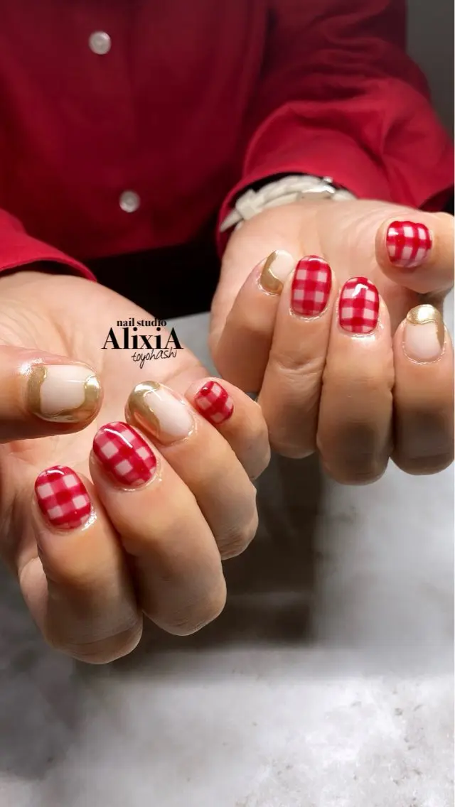 ネイル ハンドネイル AlixiA ゆみのネイルデザイン