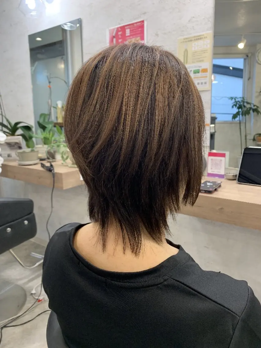 ミディアム カラー and g. 🌿アンドジ−🌿のヘアスタイル