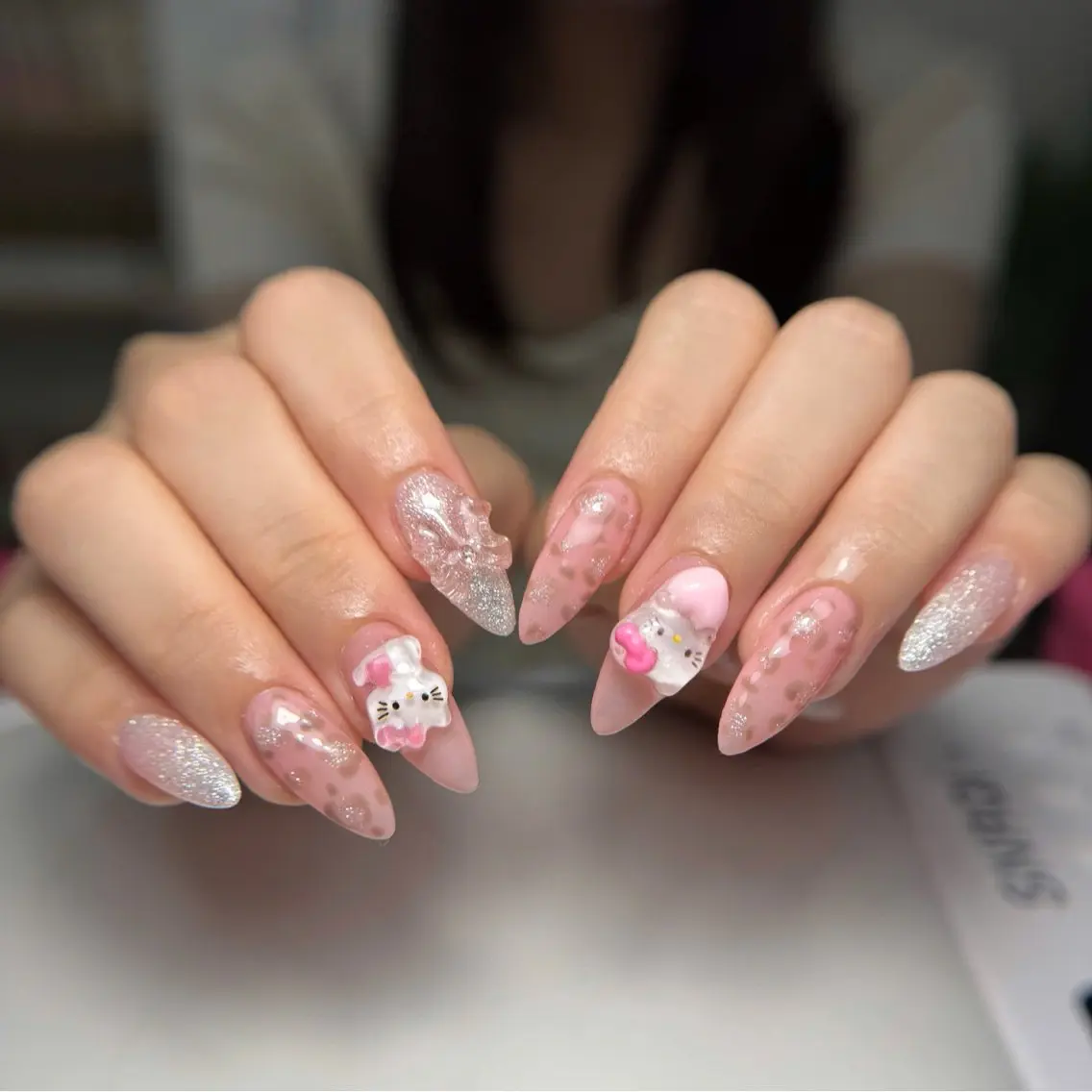 ネイル 長さ出し ジェルネイル 持ち込み オフィスネイル ワンカラーネイル Michi Nail Staffのネイルデザイン