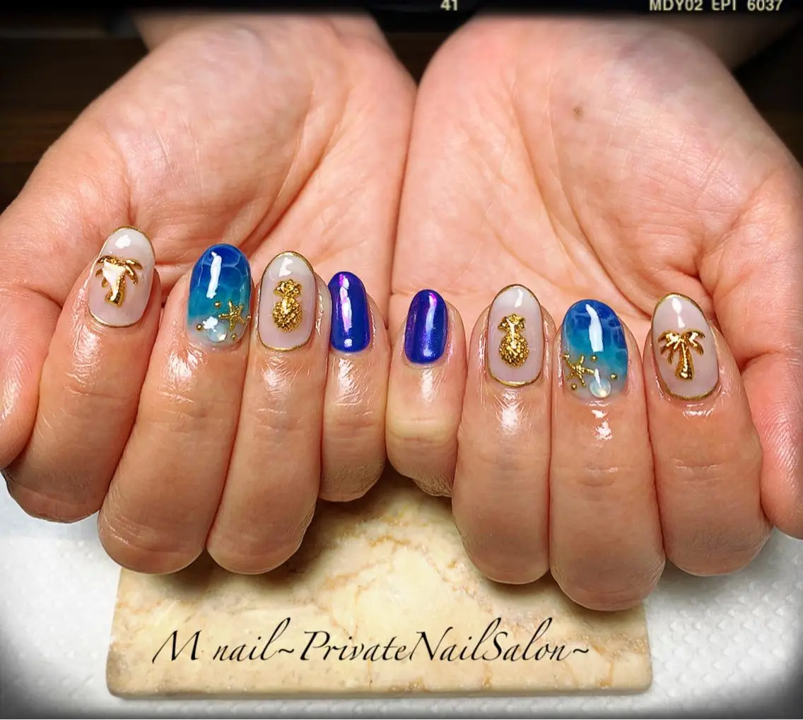 ネイル M nail 市原市ちはら台のネイルデザイン