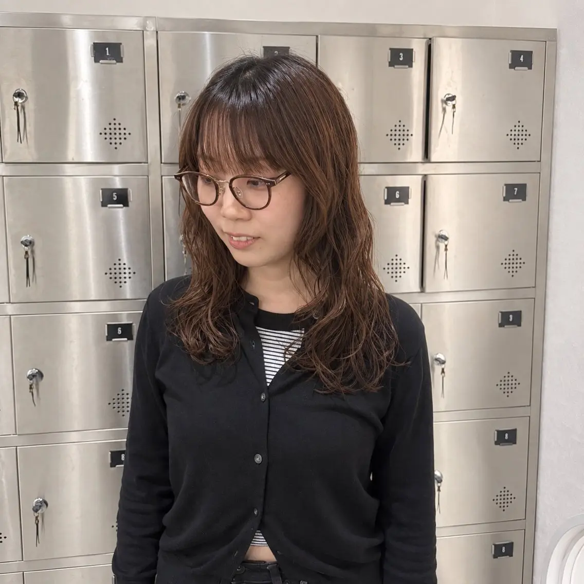 カット+デジタルパーマの写真