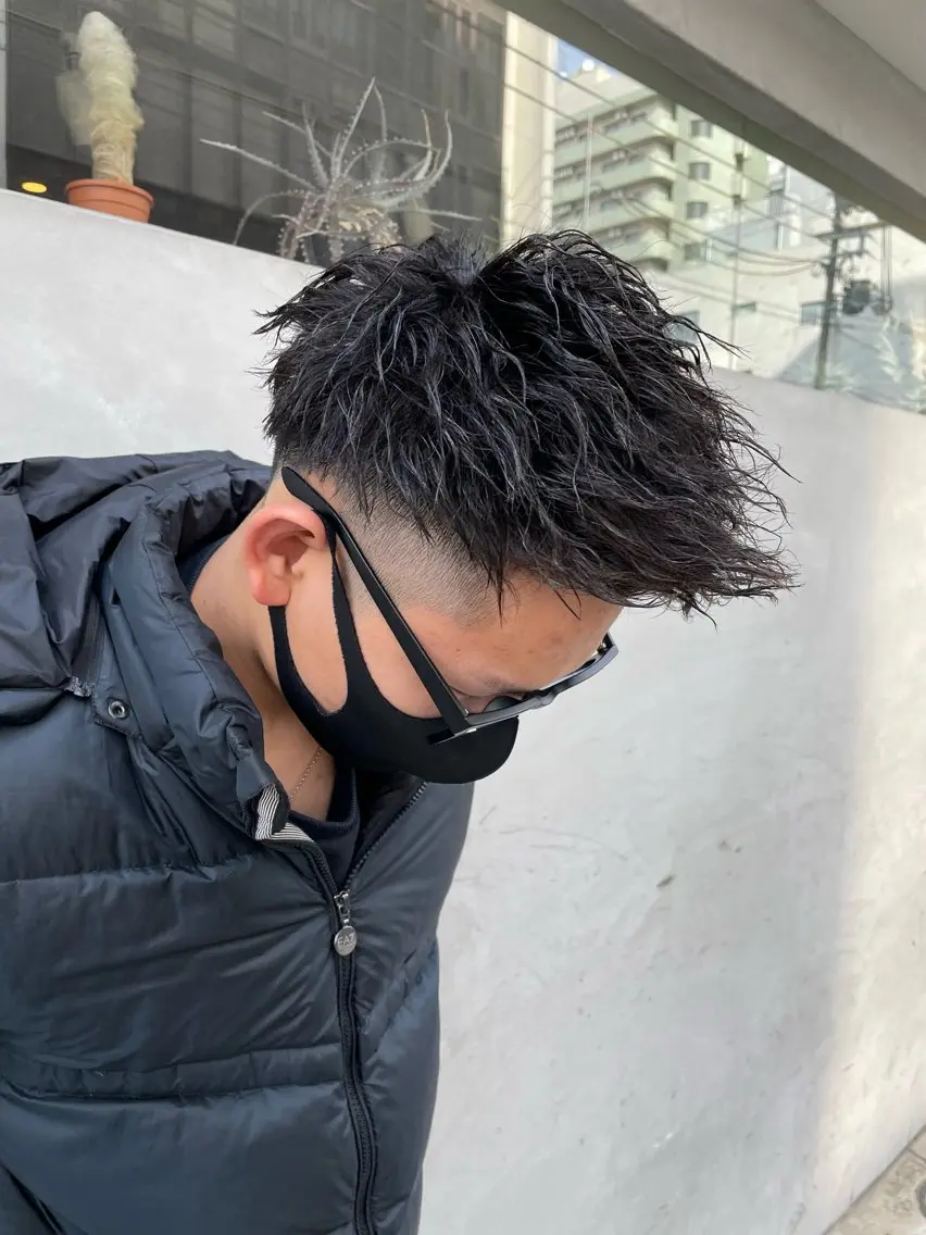 ショート メンズ CHIRU hair salonのヘアスタイル