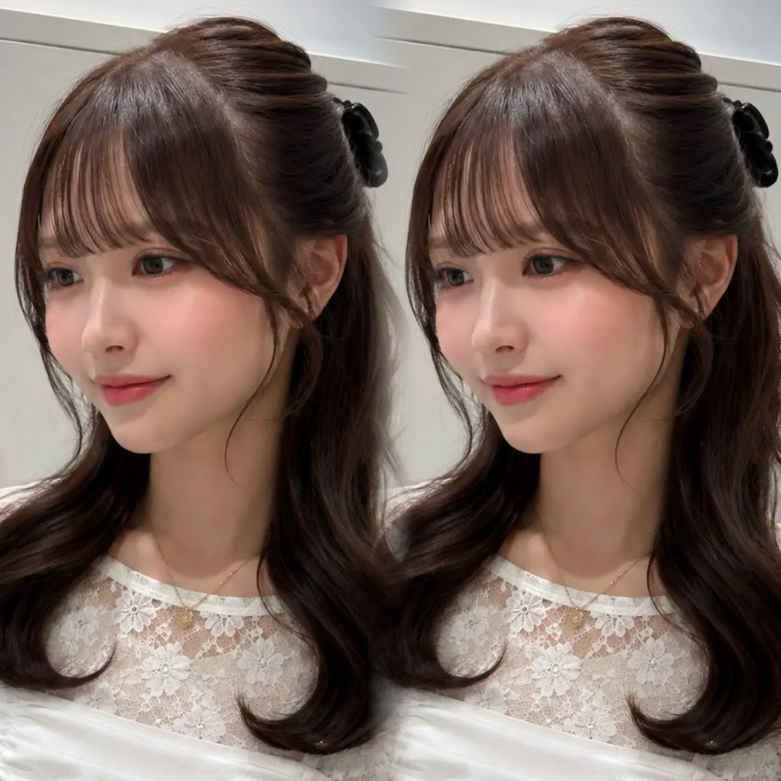 【平日】🎀人気No.2🎀 似合わせカット+髪質改善トリートメントの写真