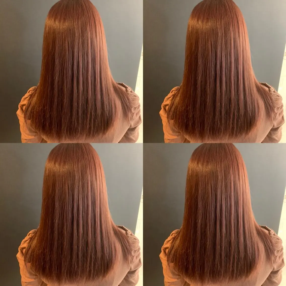 ミディアム カラー ブラウンカラー カット ヘアカラー トリートメント ✨レイヤー/髪質改善 /縮毛矯正✨ナカムラのヘアスタイル