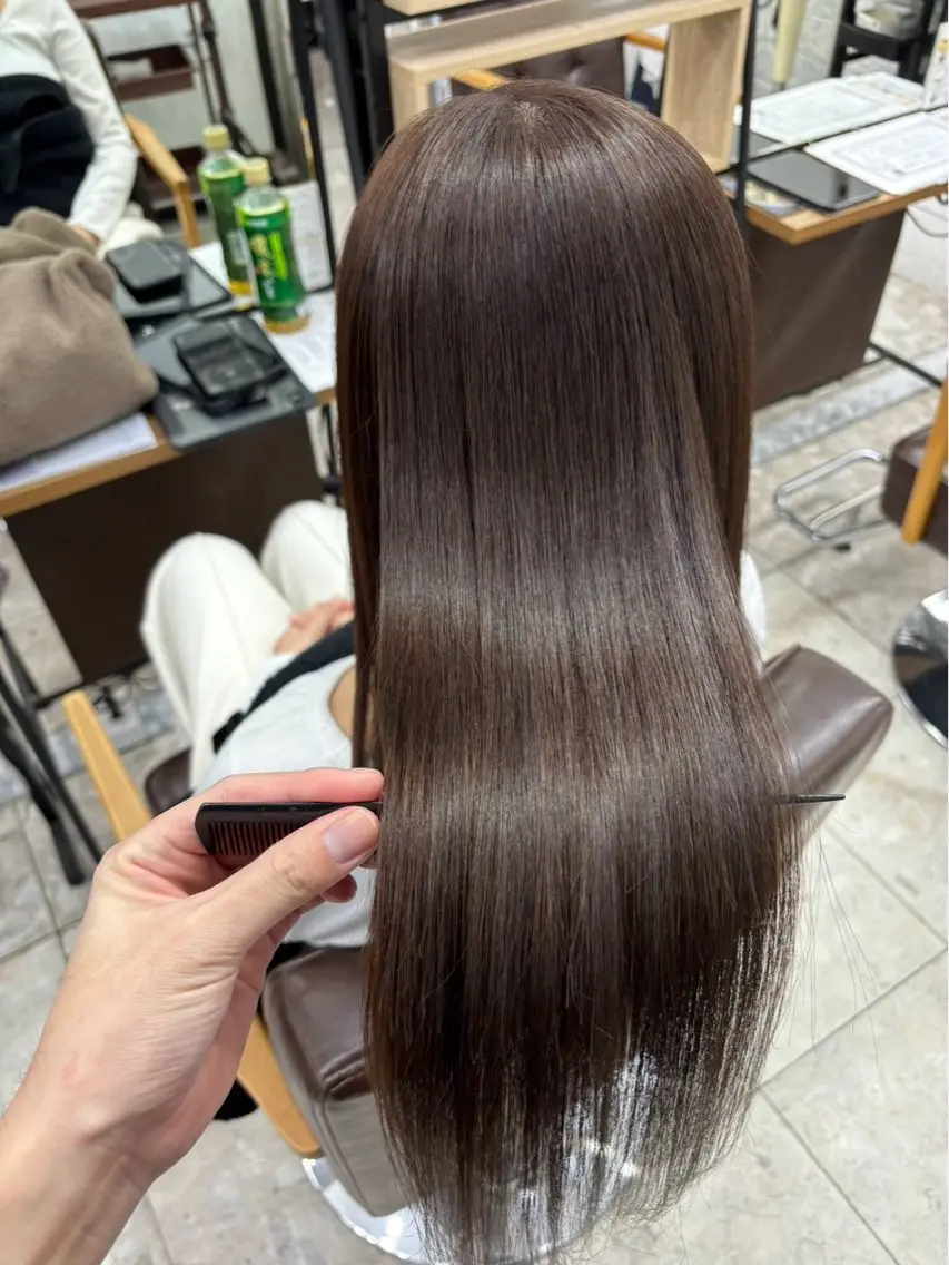 【人気No.2】メテオ髪質改善カラー+トリートメントの写真