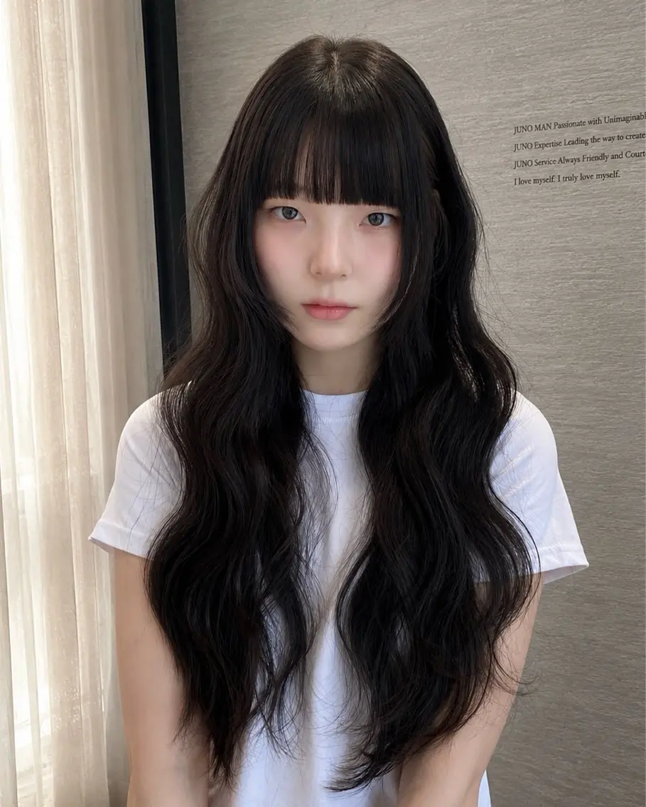 パーマ 本場韓国ヘア特化 아이비/Aibiのヘアスタイル