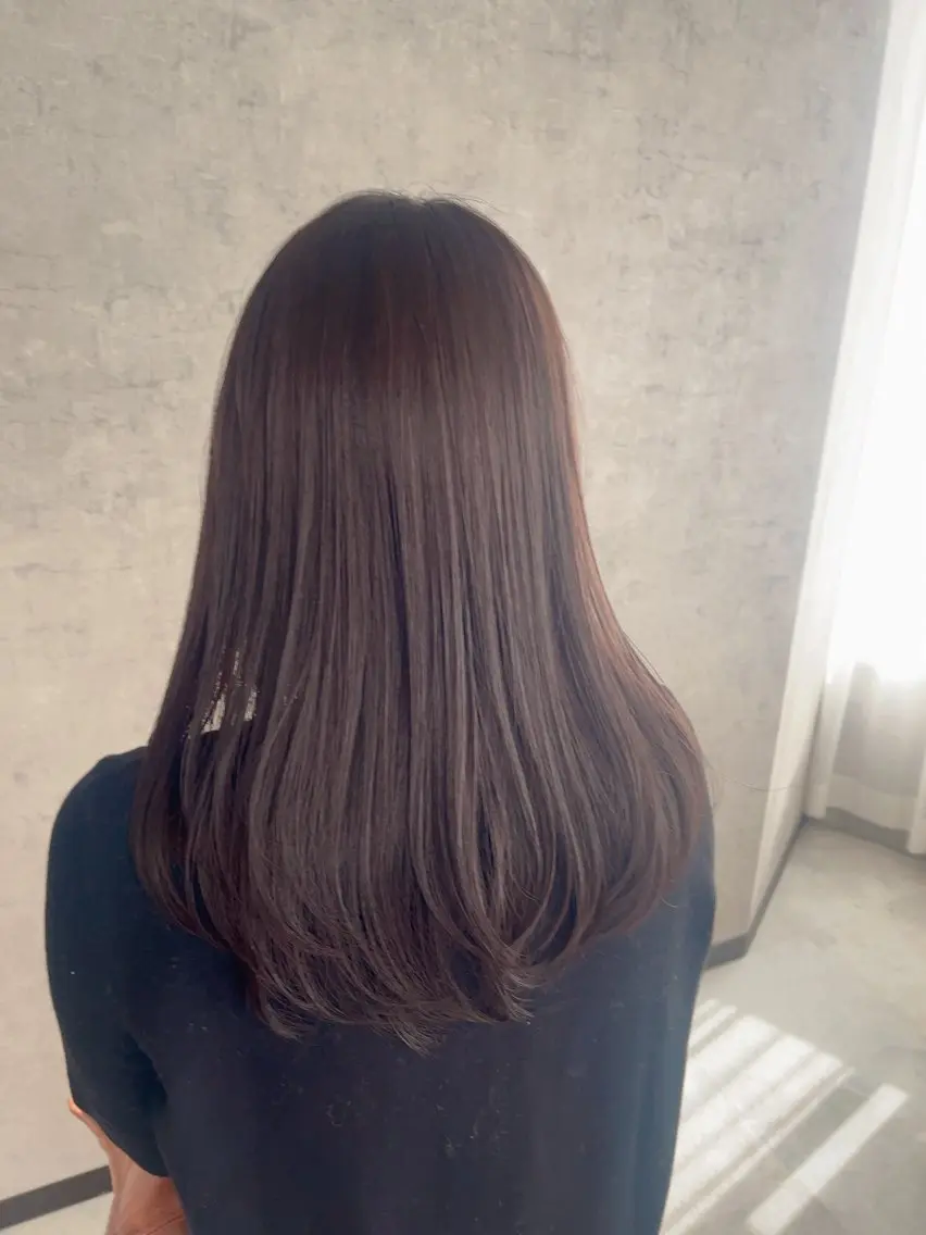 セミロング KAEDE🎀 縮毛矯正&パーマ特化のヘアスタイル