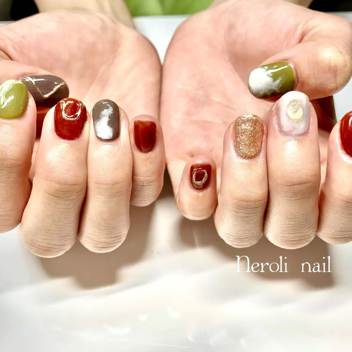 ショート Neroli nailのネイルデザイン