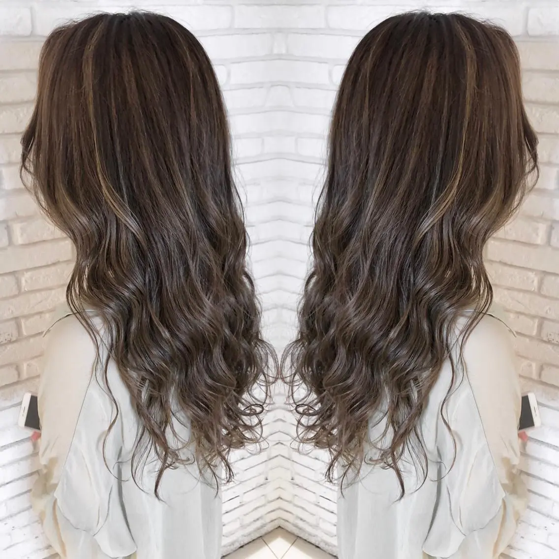 ロング 宮下 浩一のヘアスタイル