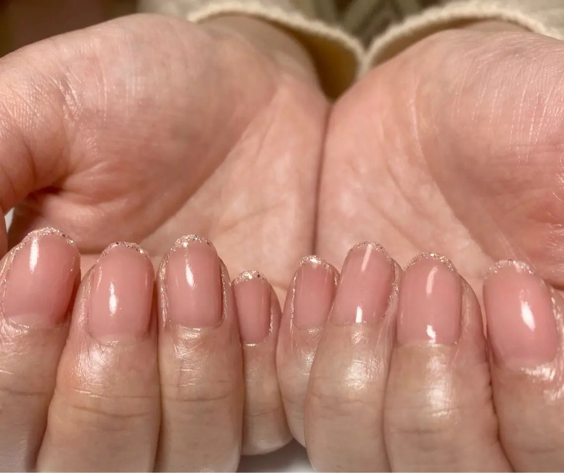 ネイル フレンチネイル オフィスネイル Nail Salon K 🧸美爪育成のネイルデザイン