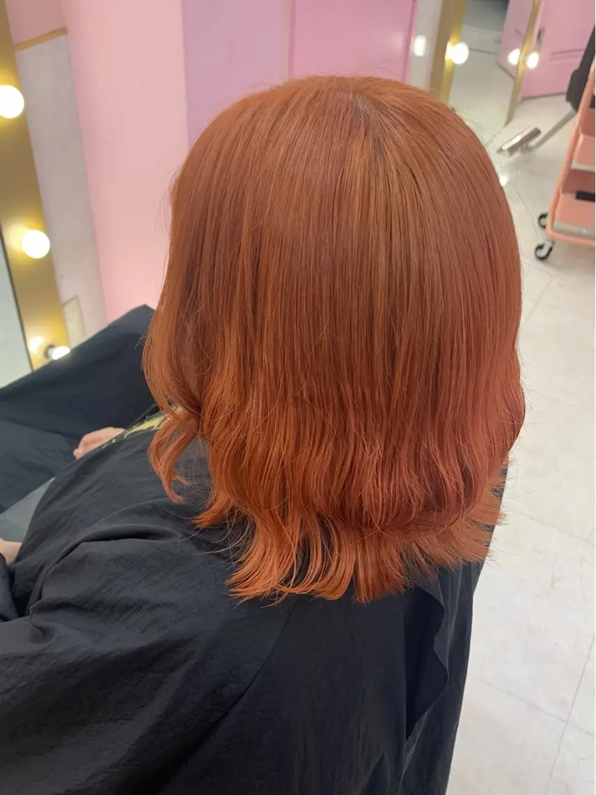 ミディアム カラー 甘ふわgirly🎀 ハイトーン🤍Ramのヘアスタイル