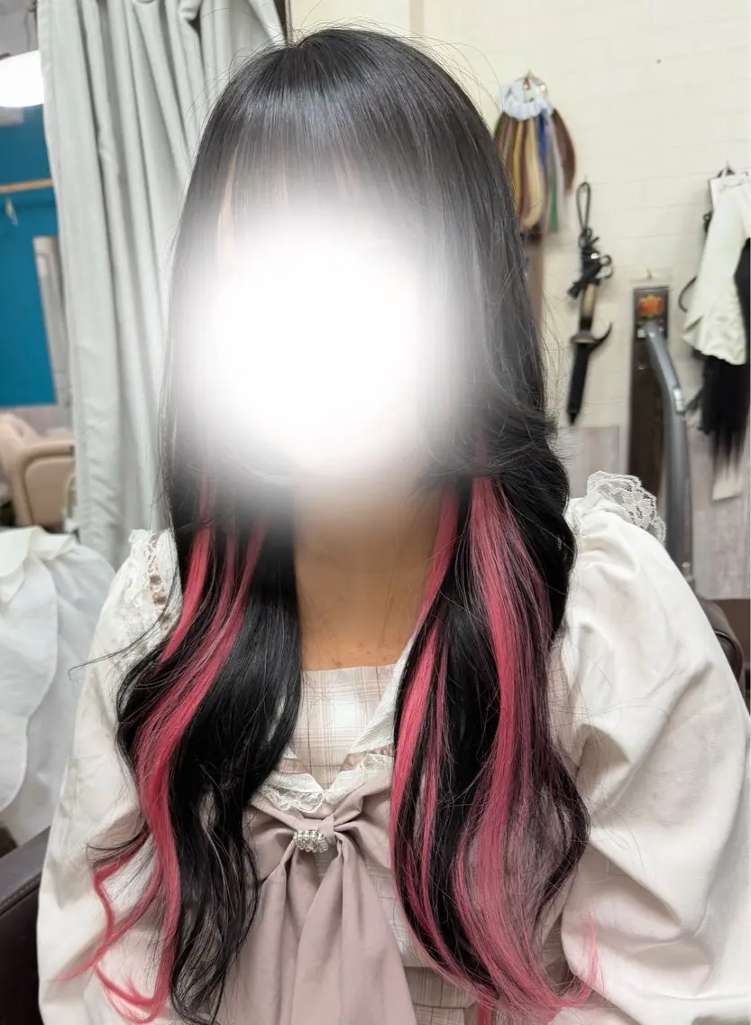 ロング ボブ エクステ ロング エクステ 葵 アオイのヘアスタイル