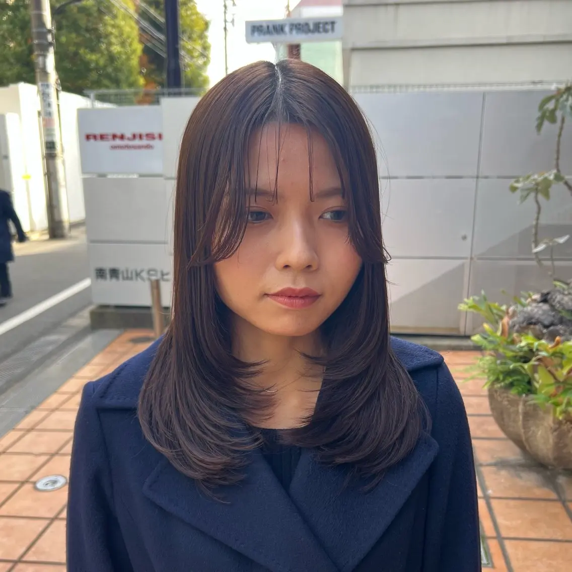 セミロング 顔周りカット レイヤーカット カット ショート/ メンズ 🌿‬narumiのヘアスタイル