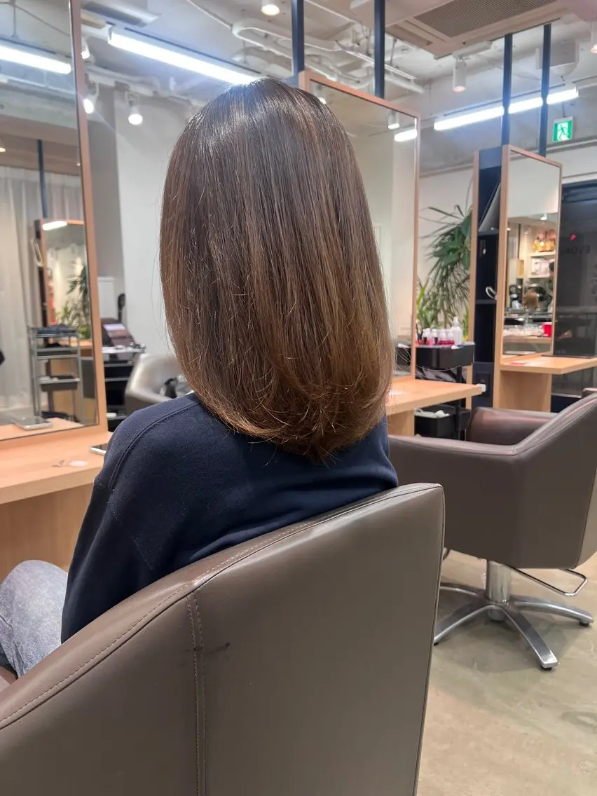 ミディアム 山中 欧輔のヘアスタイル